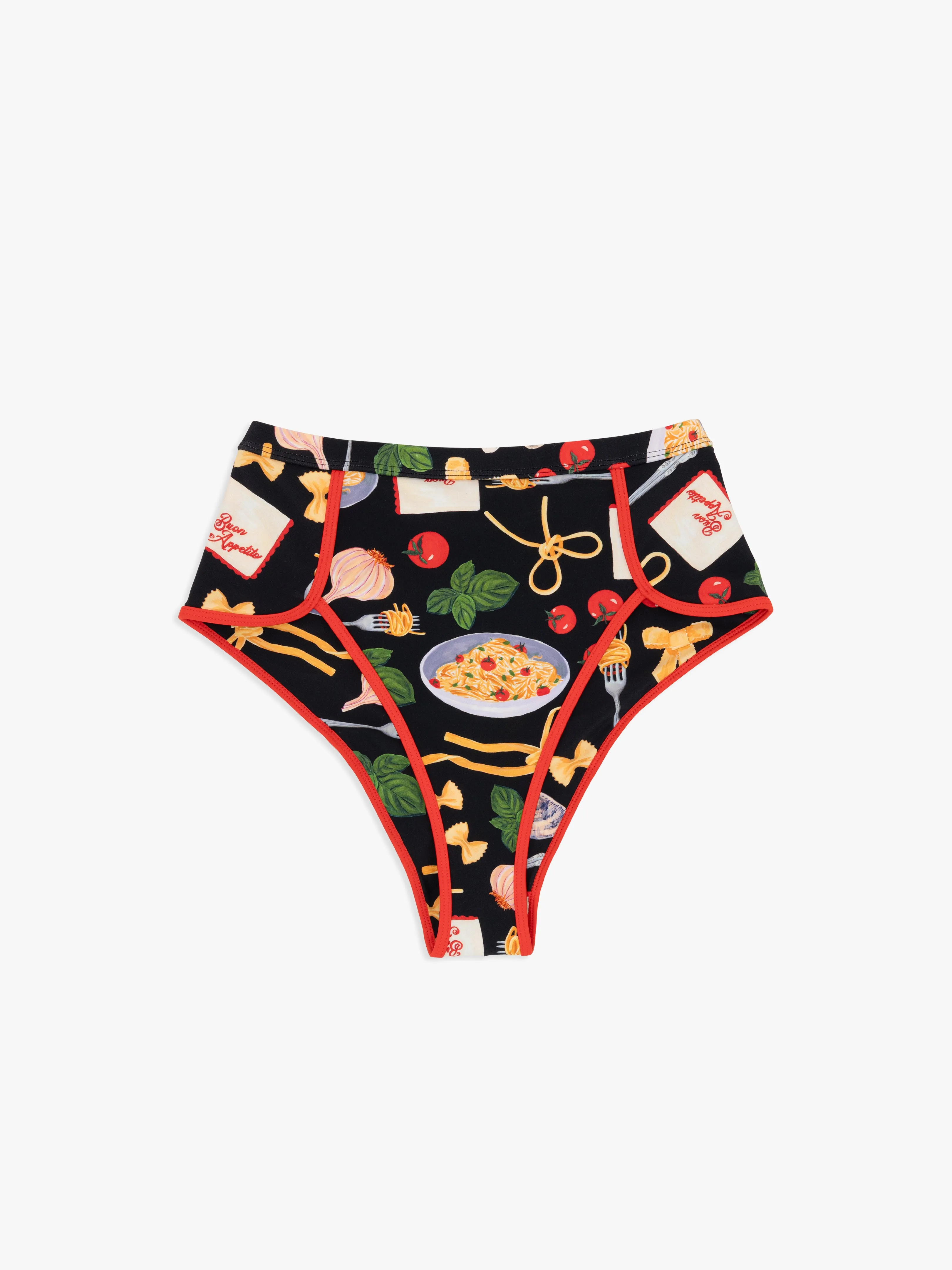 Surfrider Bottom - Buon Appetito Black sold by Lisa Says Gah product image thumbnail 4