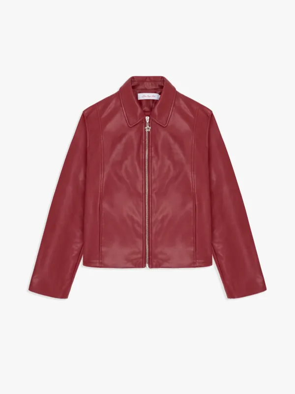 Shyla Jacket - Cherry Red sold by Lisa Says Gah