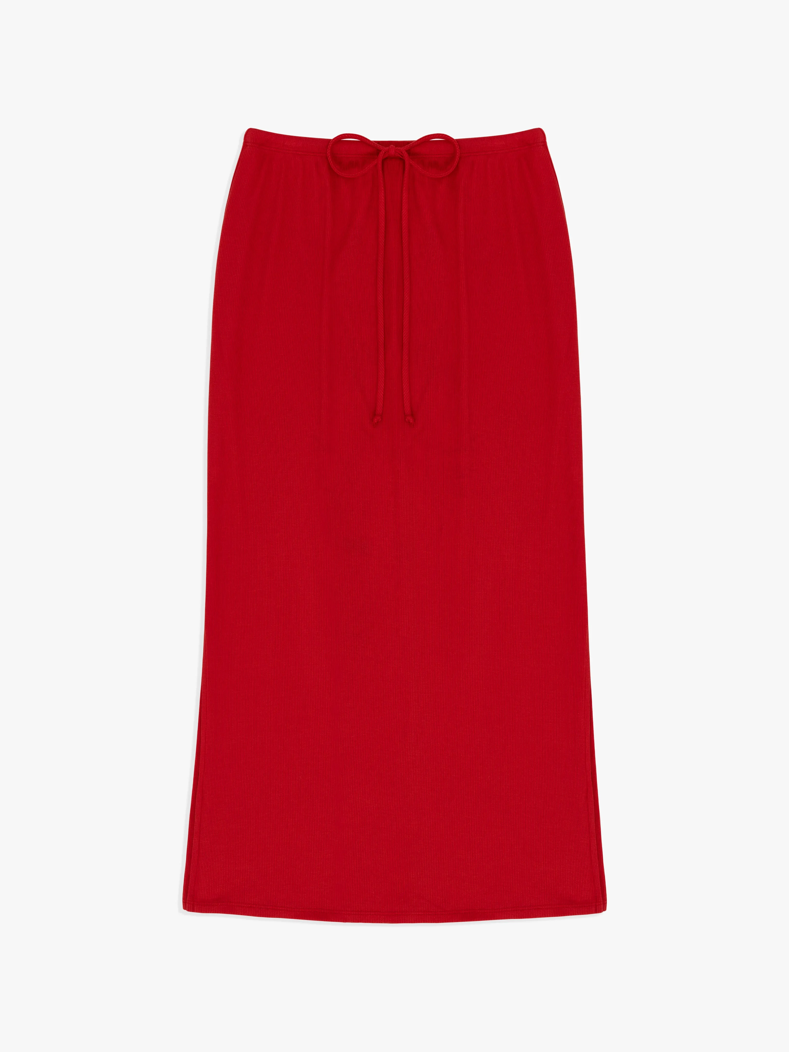 Simone Midi Skirt - Cherry sold by Lisa Says Gah