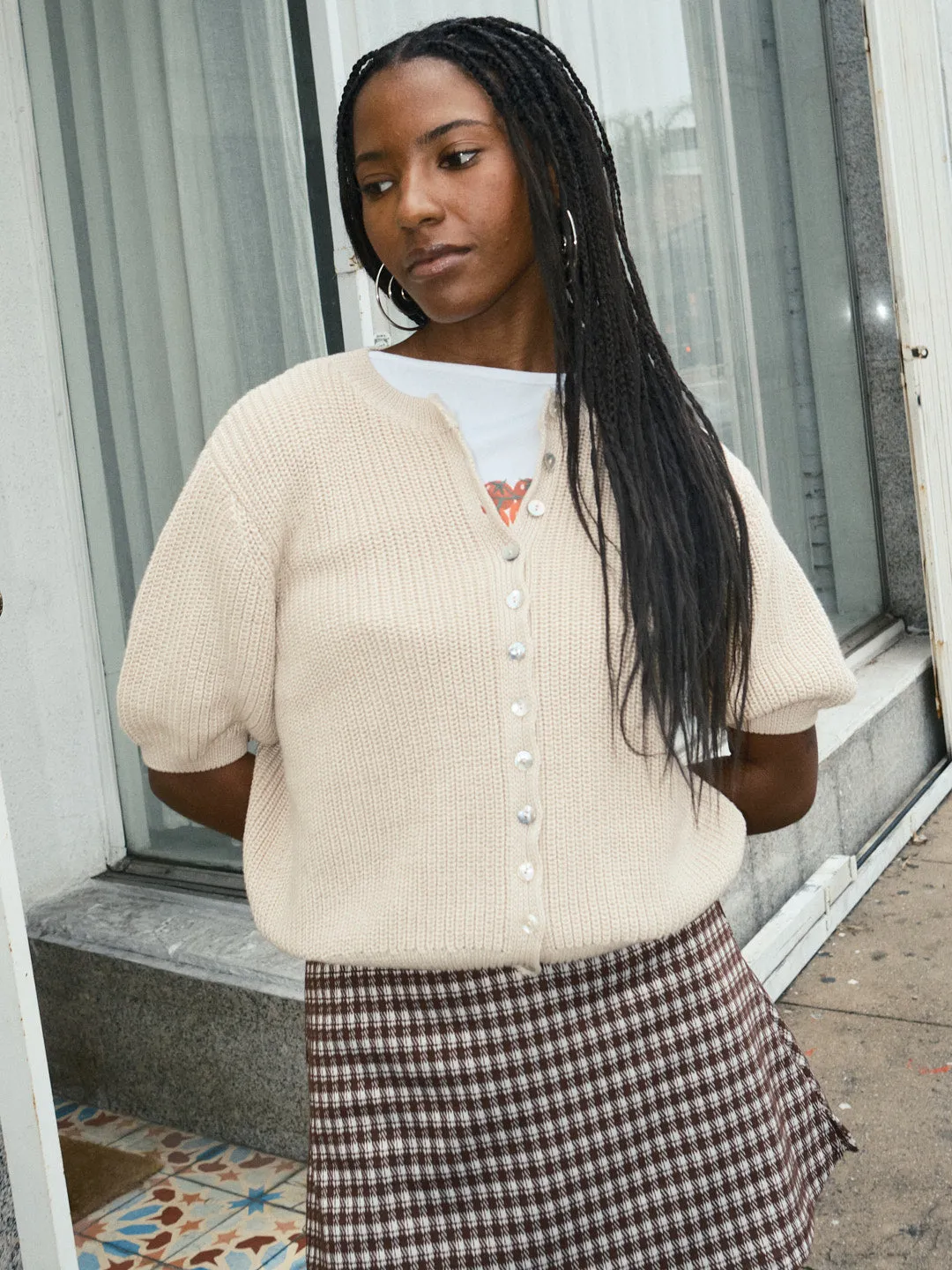 Coastal Cardigan - Sand sold by Lisa Says Gah product image thumbnail 4