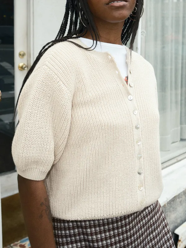 Coastal Cardigan - Sand sold by Lisa Says Gah