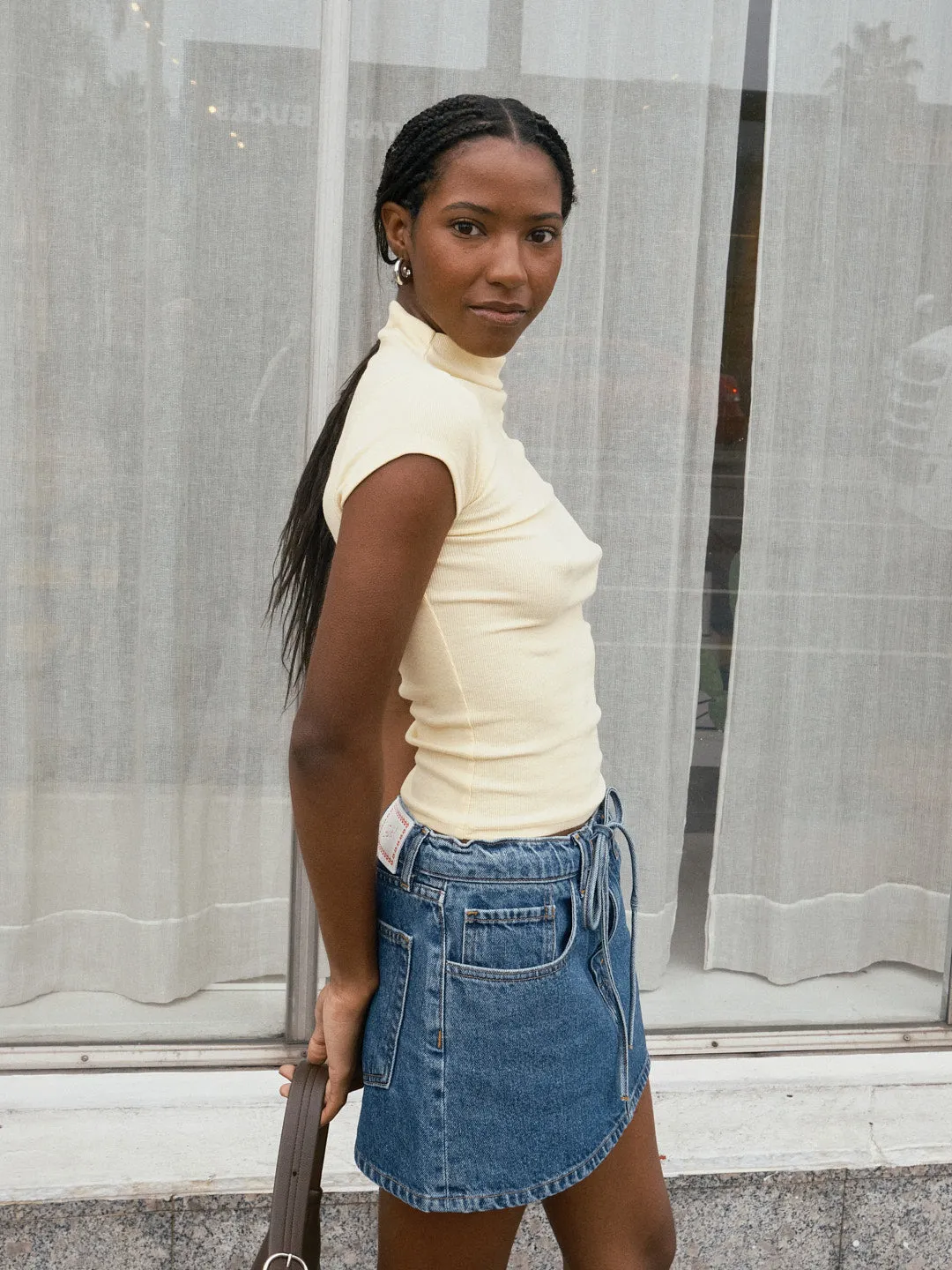 Gem Tee - Pale Yellow sold by Lisa Says Gah product image thumbnail 4