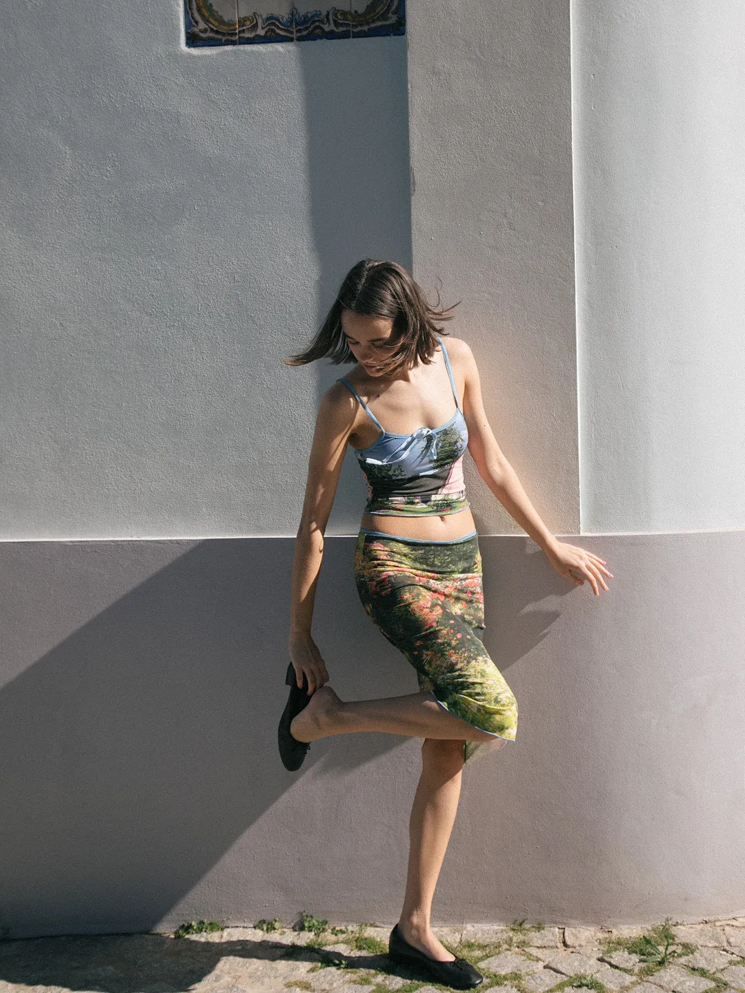 Cottage Skirt - Cottage Garden sold by Lisa Says Gah product image thumbnail 3