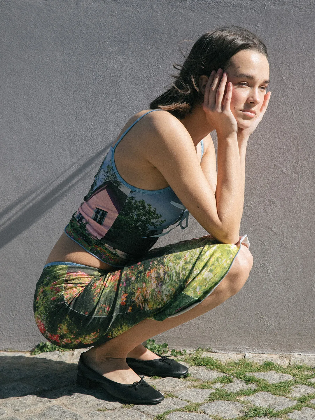 Cottage Skirt - Cottage Garden sold by Lisa Says Gah product image thumbnail 4