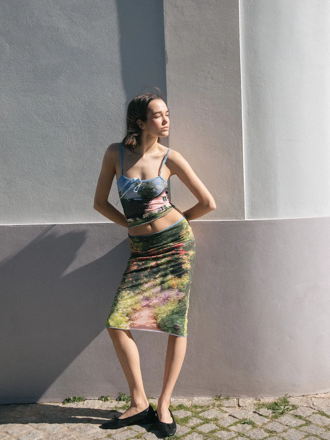 Cottage Skirt - Cottage Garden sold by Lisa Says Gah product image thumbnail 5