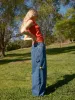 Chef Pant - Washed Denim sold by Lisa Says Gah