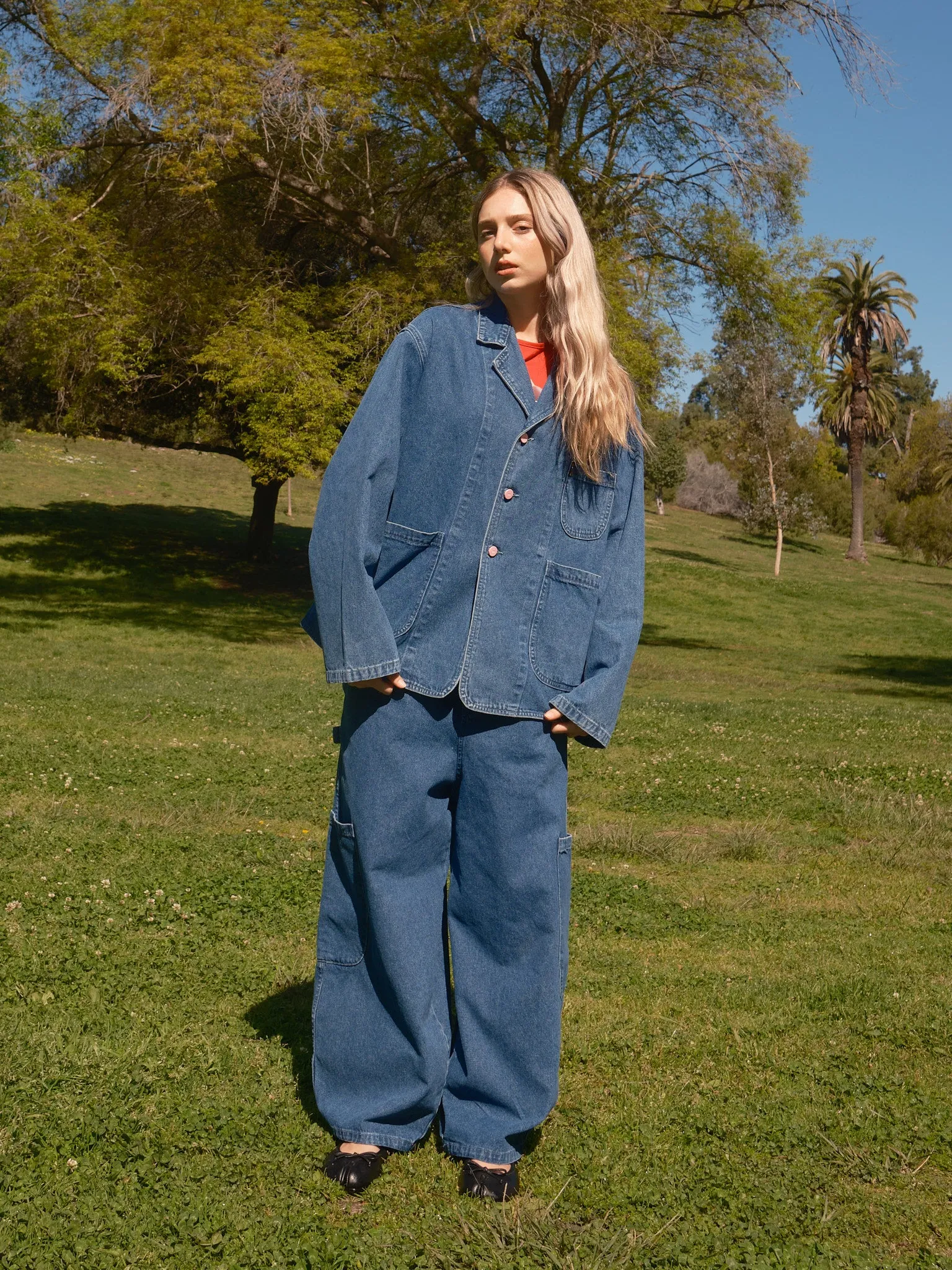 Forager Jacket - Washed Denim sold by Lisa Says Gah product image thumbnail 3