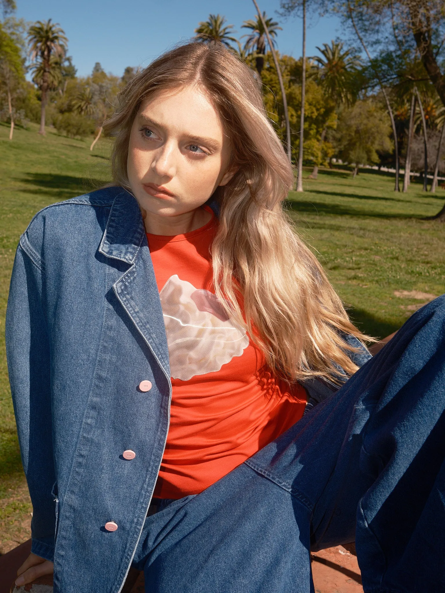 Forager Jacket - Washed Denim sold by Lisa Says Gah product image thumbnail 4