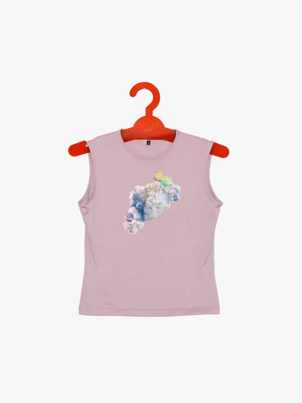 Lenticular Crew Tank - Lavender Grape Patch sold by Lisa Says Gah