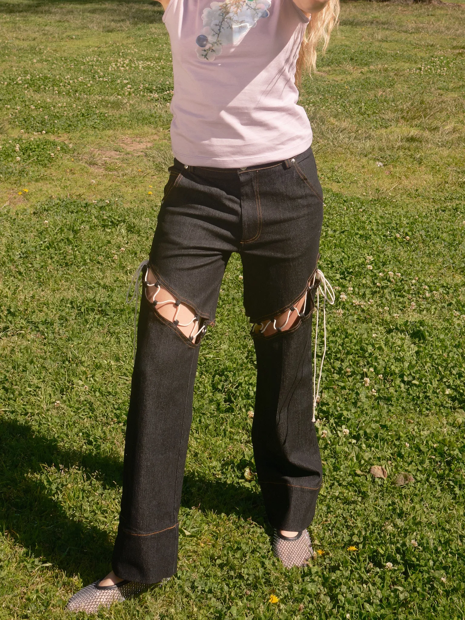 Link Pants - Blueberry Denim sold by Lisa Says Gah