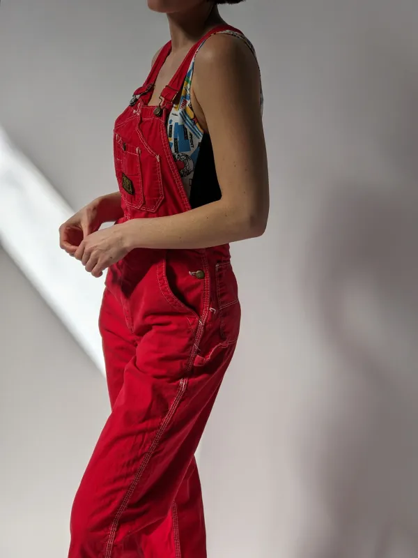 DeeCee Overalls - Red sold by Lisa Says Gah