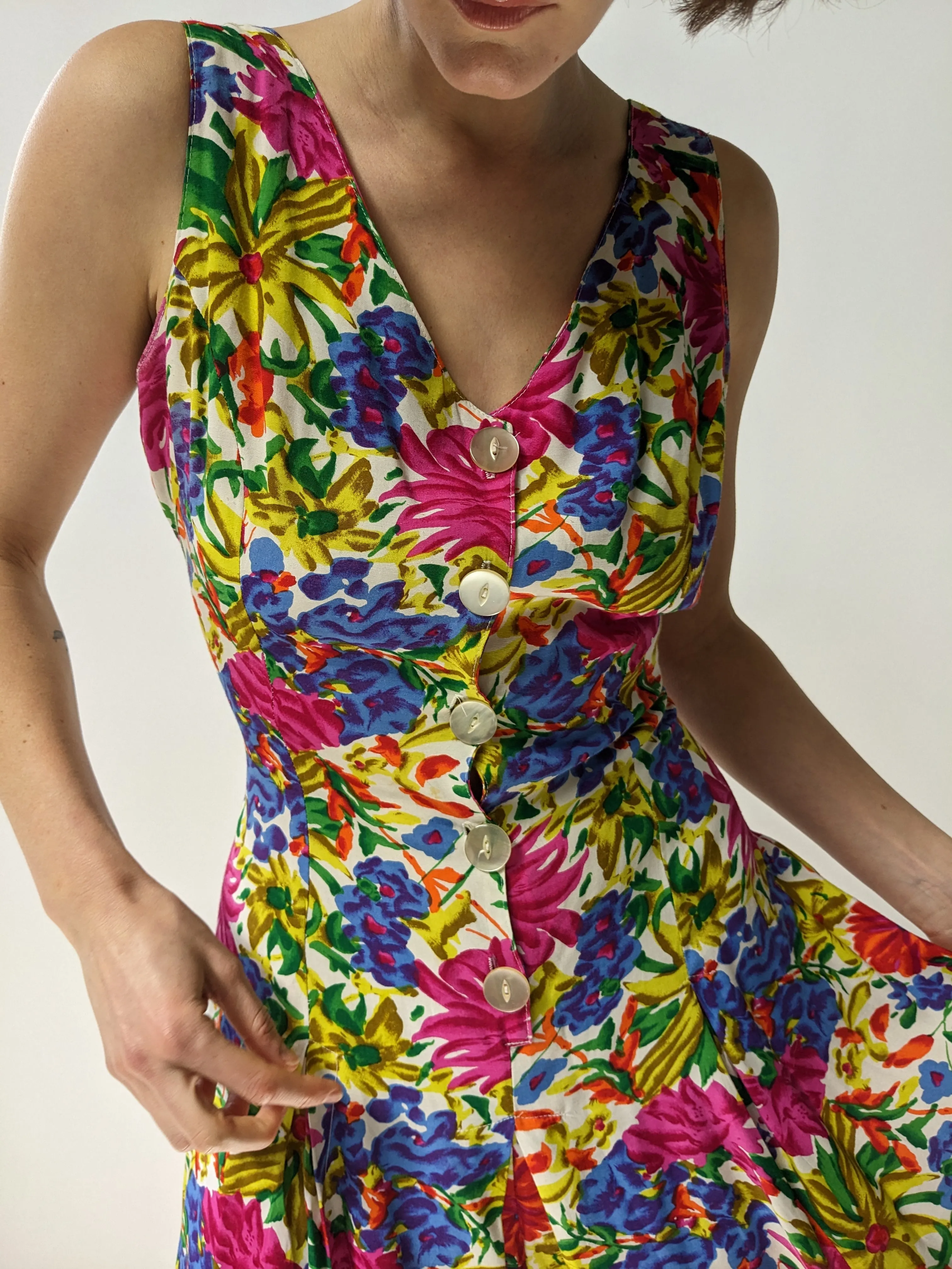 Floral Romper - Multi sold by Lisa Says Gah product image thumbnail 2