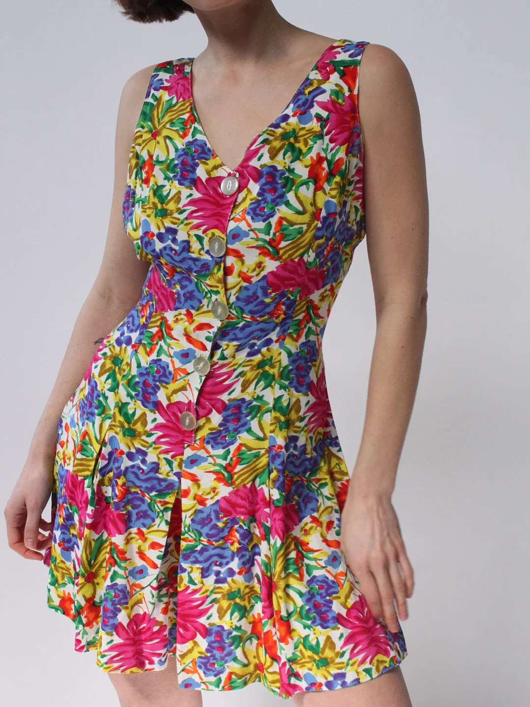 Floral Romper - Multi sold by Lisa Says Gah product image thumbnail 3