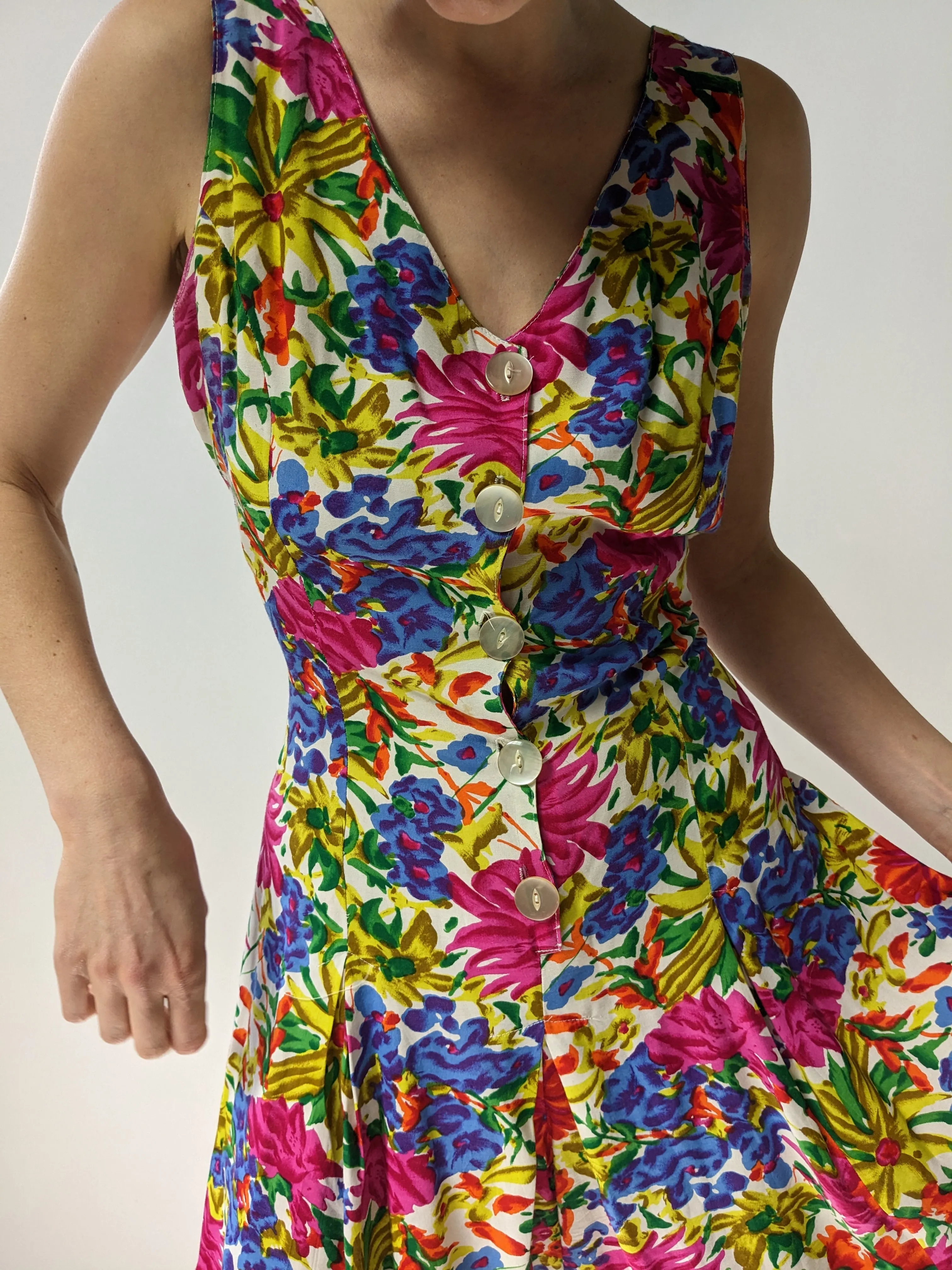 Floral Romper - Multi sold by Lisa Says Gah product image thumbnail 5