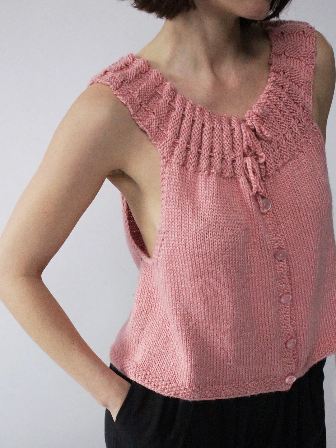 Pink Off Shoulder Knit Top - Pink sold by Lisa Says Gah product image thumbnail 2
