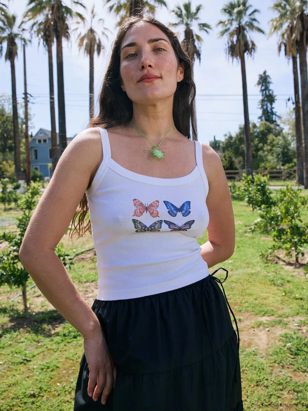 Harley Tank - Butterflies sold by Lisa Says Gah product image thumbnail 5