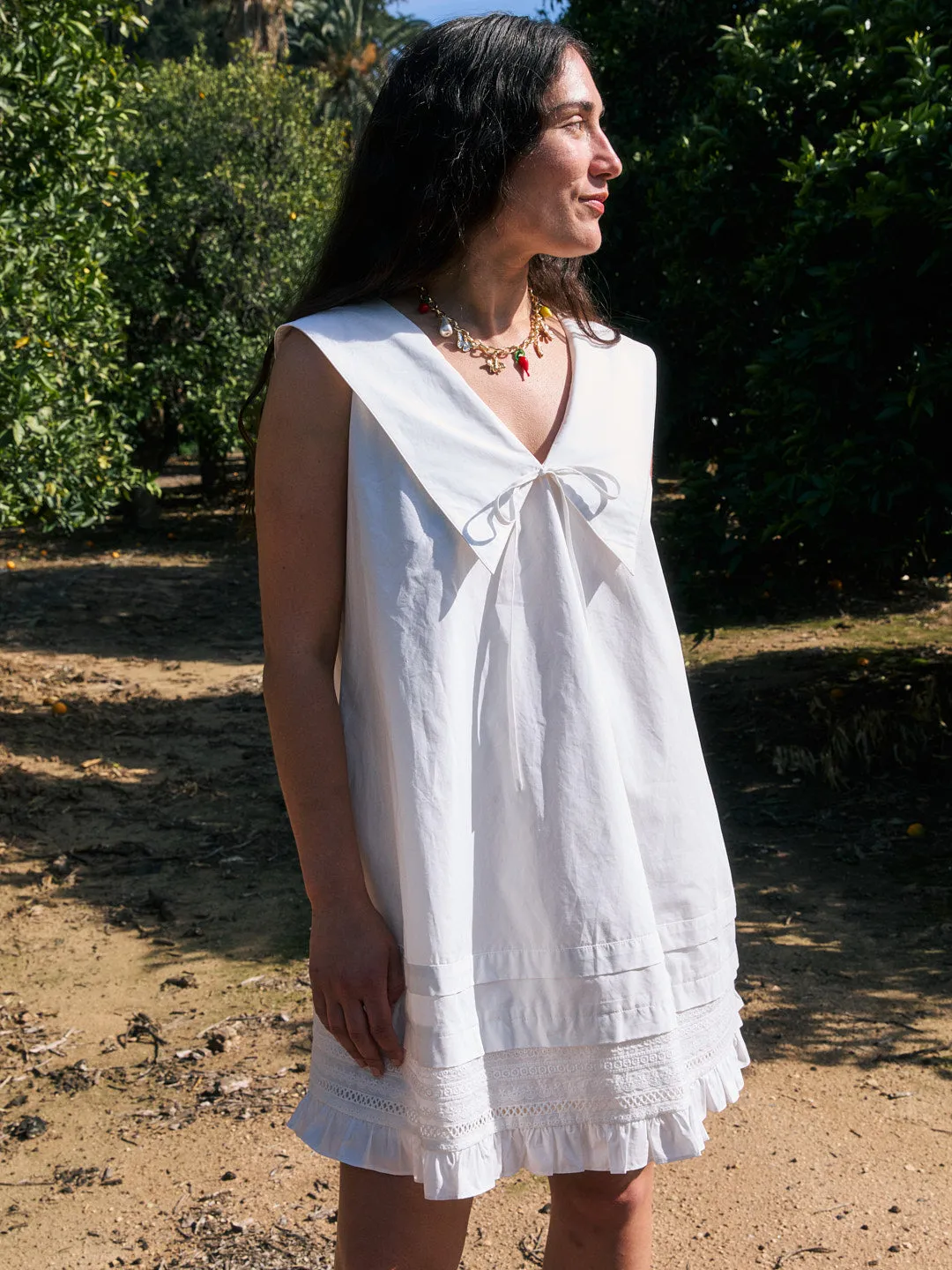 Jenny Mini Dress - Dove sold by Lisa Says Gah