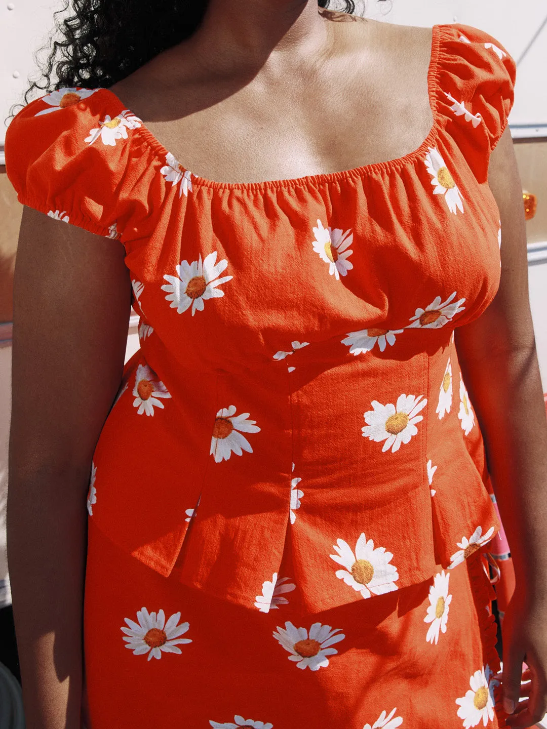 Pat Top - Red Daisy sold by Lisa Says Gah product image thumbnail 5
