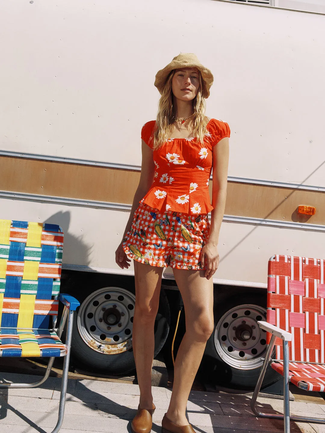 Pat Top - Red Daisy sold by Lisa Says Gah product image thumbnail 4