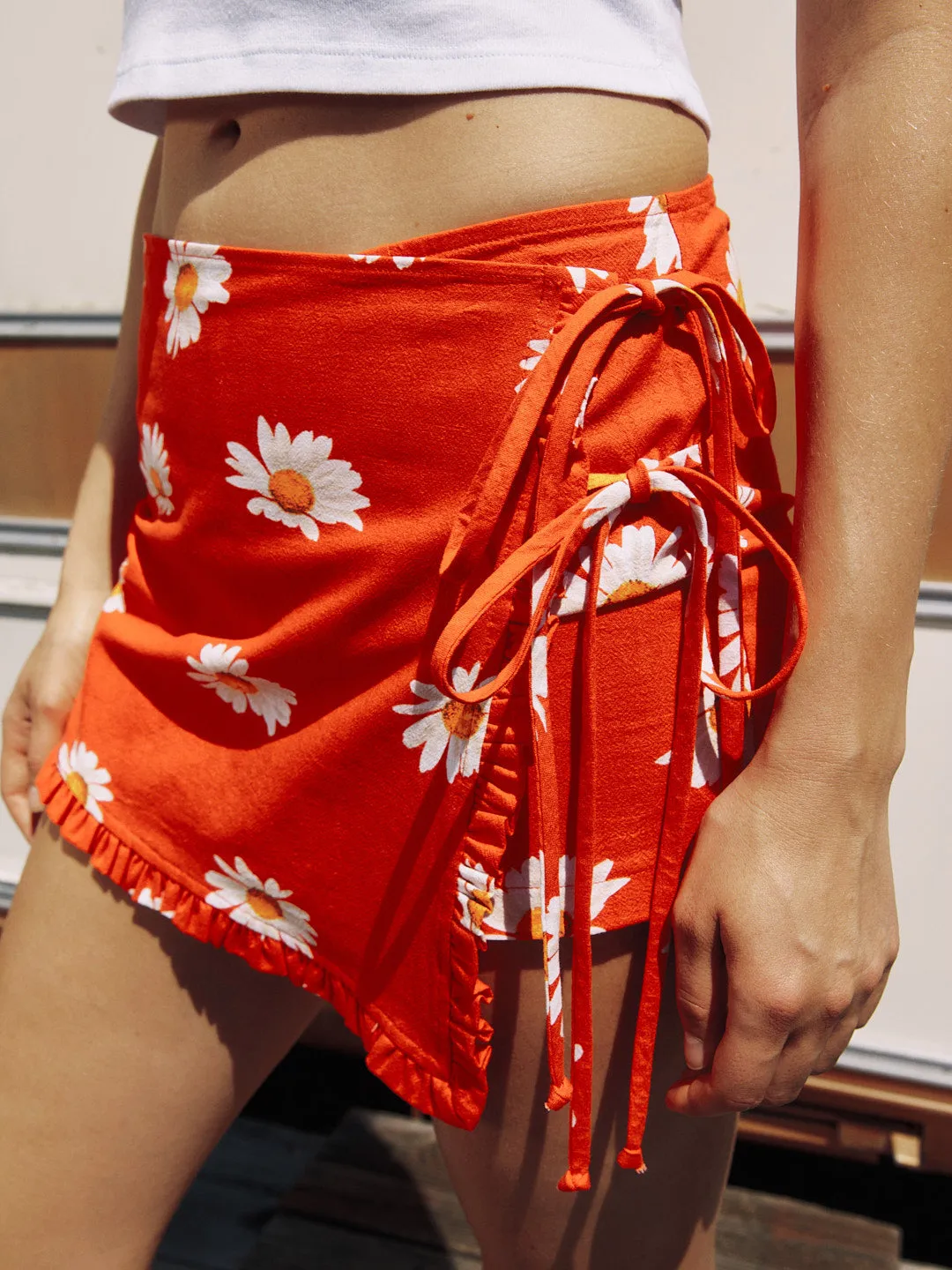 Christy Skort - Red Daisy sold by Lisa Says Gah product image thumbnail 3