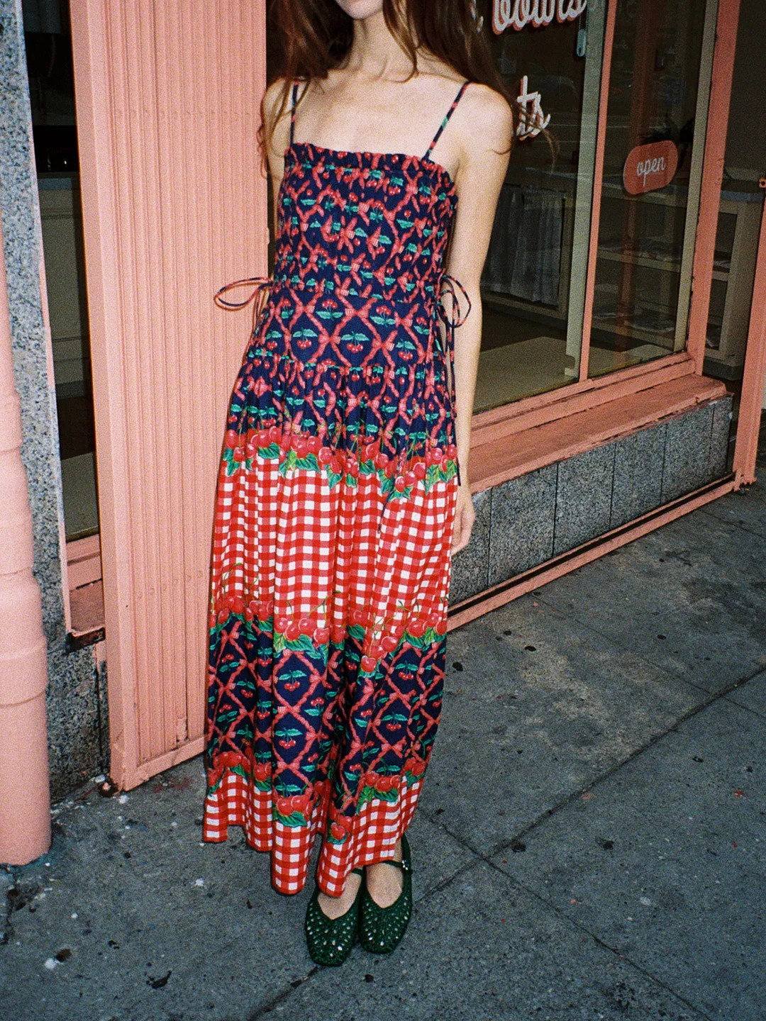 Kelia Midi Dress - Cherry Pie sold by Lisa Says Gah