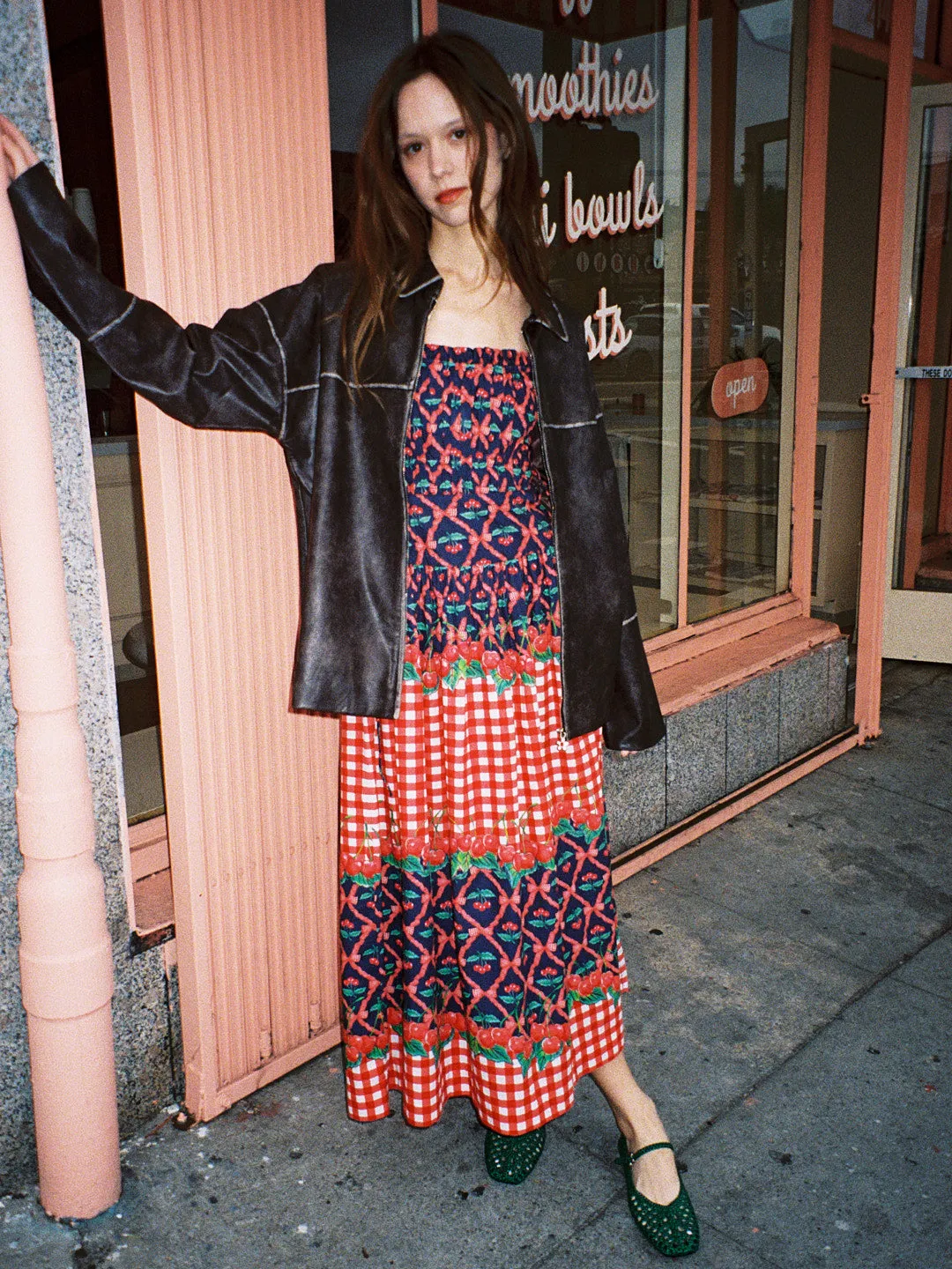 Kelia Midi Dress - Cherry Pie sold by Lisa Says Gah product image thumbnail 4