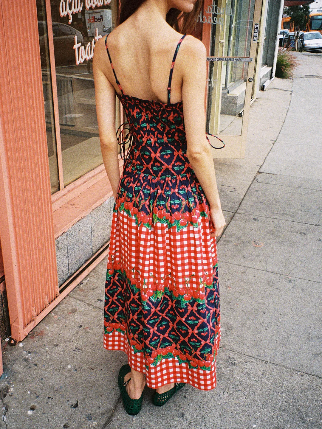 Kelia Midi Dress - Cherry Pie sold by Lisa Says Gah product image thumbnail 3