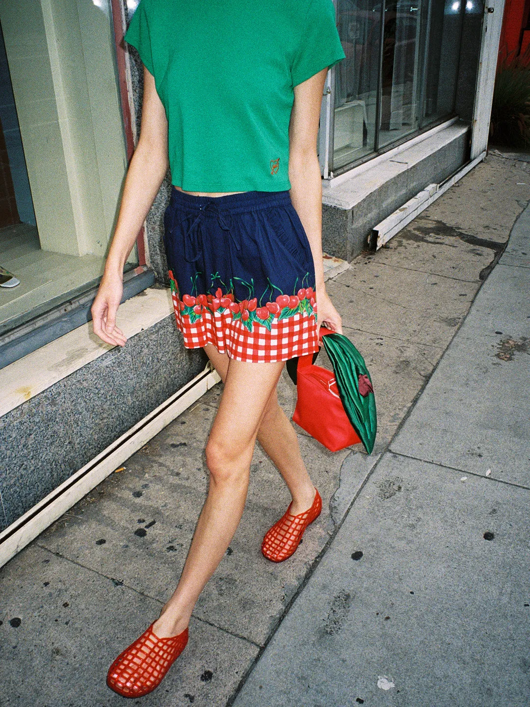 Pull On Shorts - Cherry Pie sold by Lisa Says Gah product image thumbnail 5
