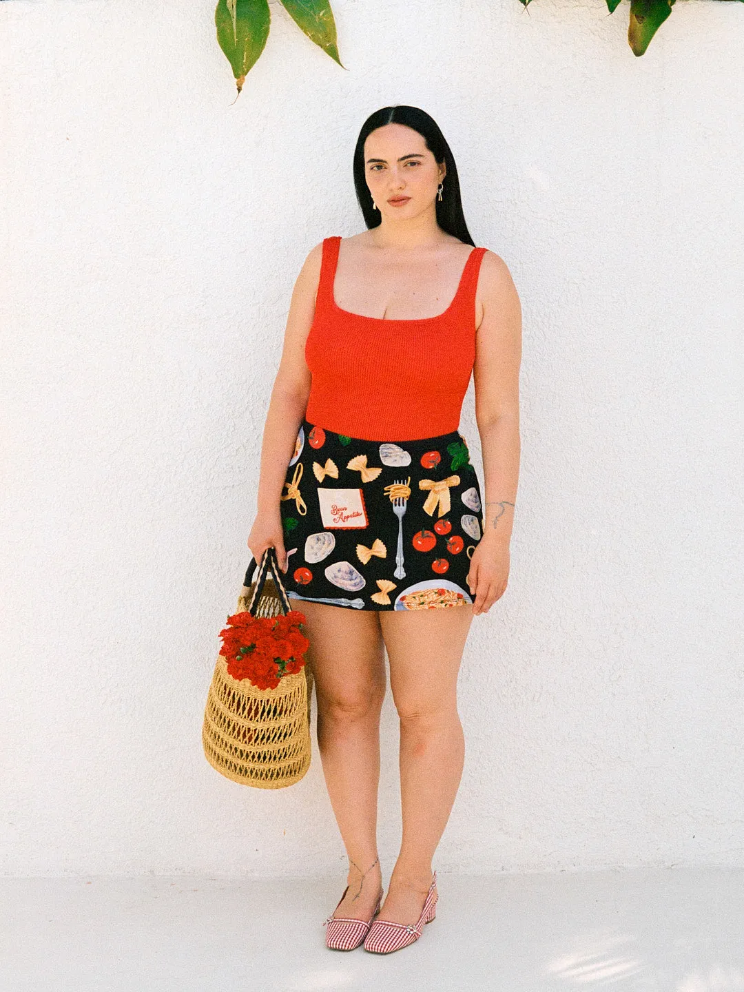 Darcy Skort - Buon Appetito Black sold by Lisa Says Gah product image thumbnail 3