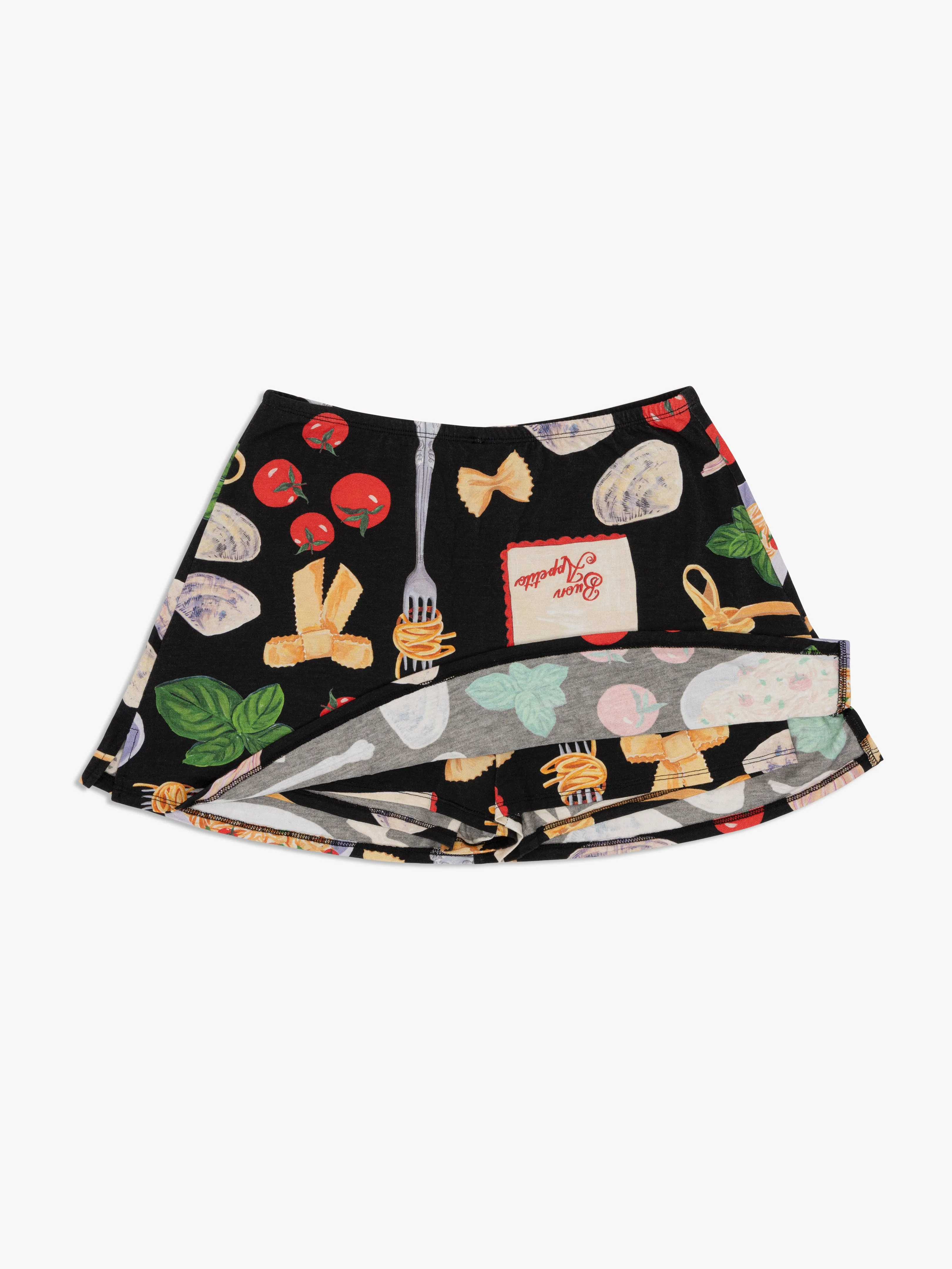 Darcy Skort - Buon Appetito Black sold by Lisa Says Gah product image thumbnail 2