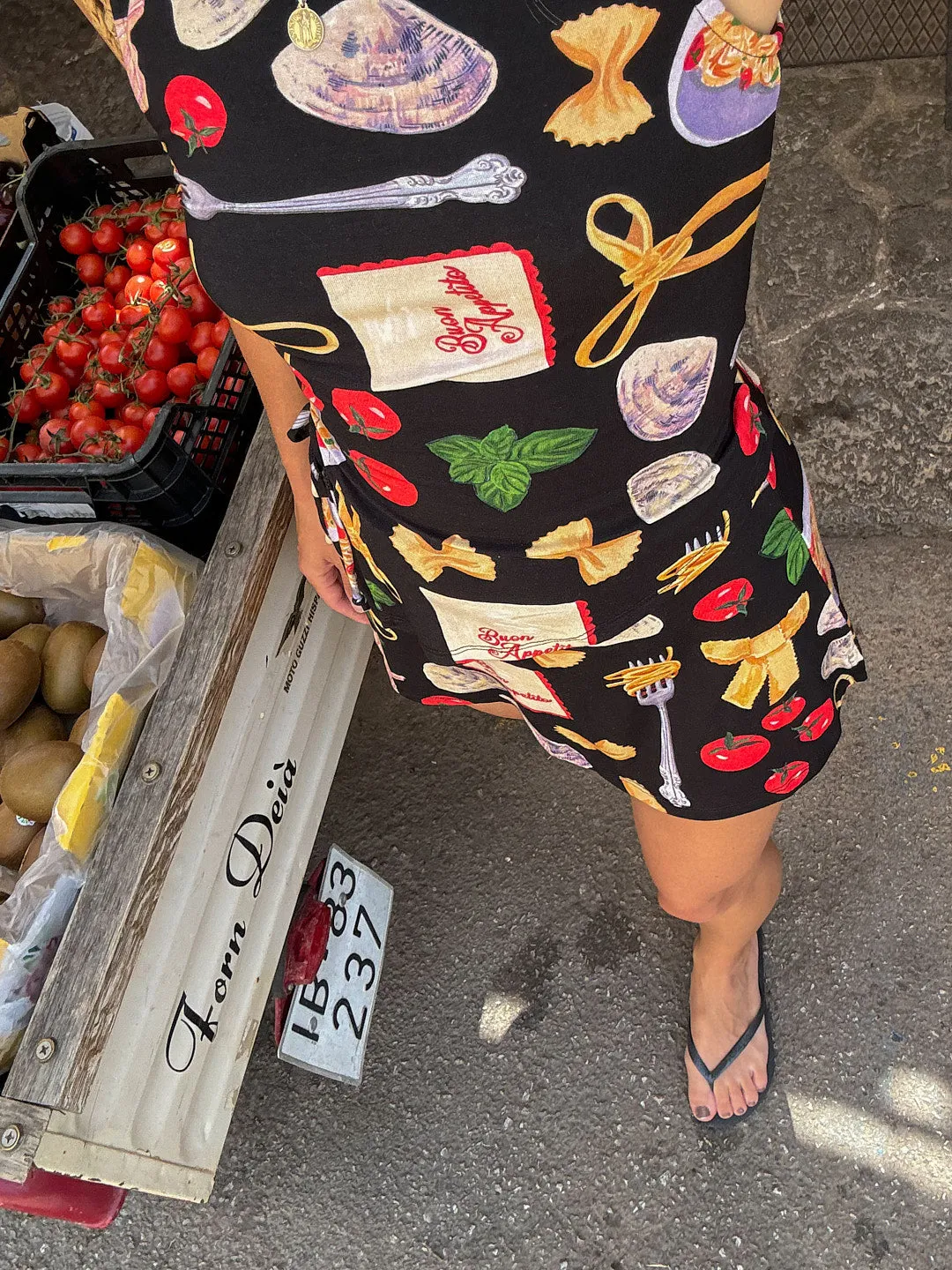 Darcy Skort - Buon Appetito Black sold by Lisa Says Gah product image thumbnail 5