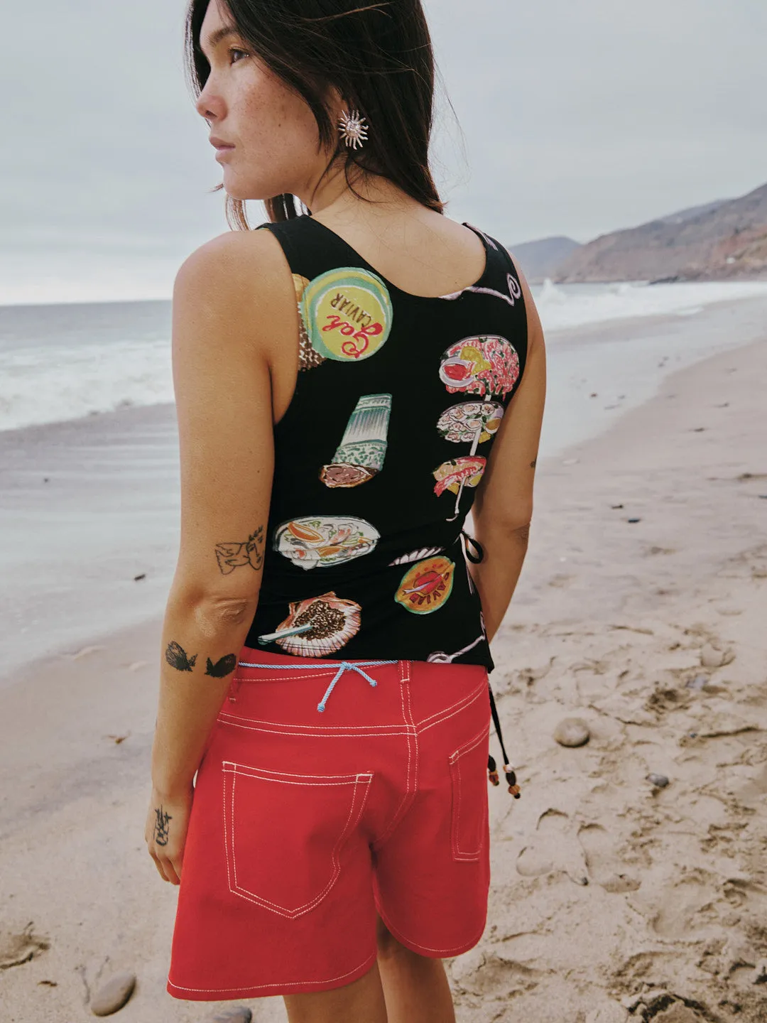 Erin Tank - Caviar Dreams Black sold by Lisa Says Gah product image thumbnail 5