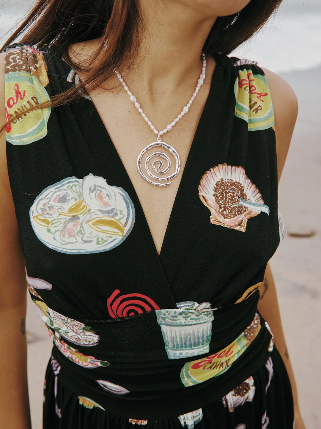 Mila Dress - Caviar Dreams Black sold by Lisa Says Gah product image thumbnail 2