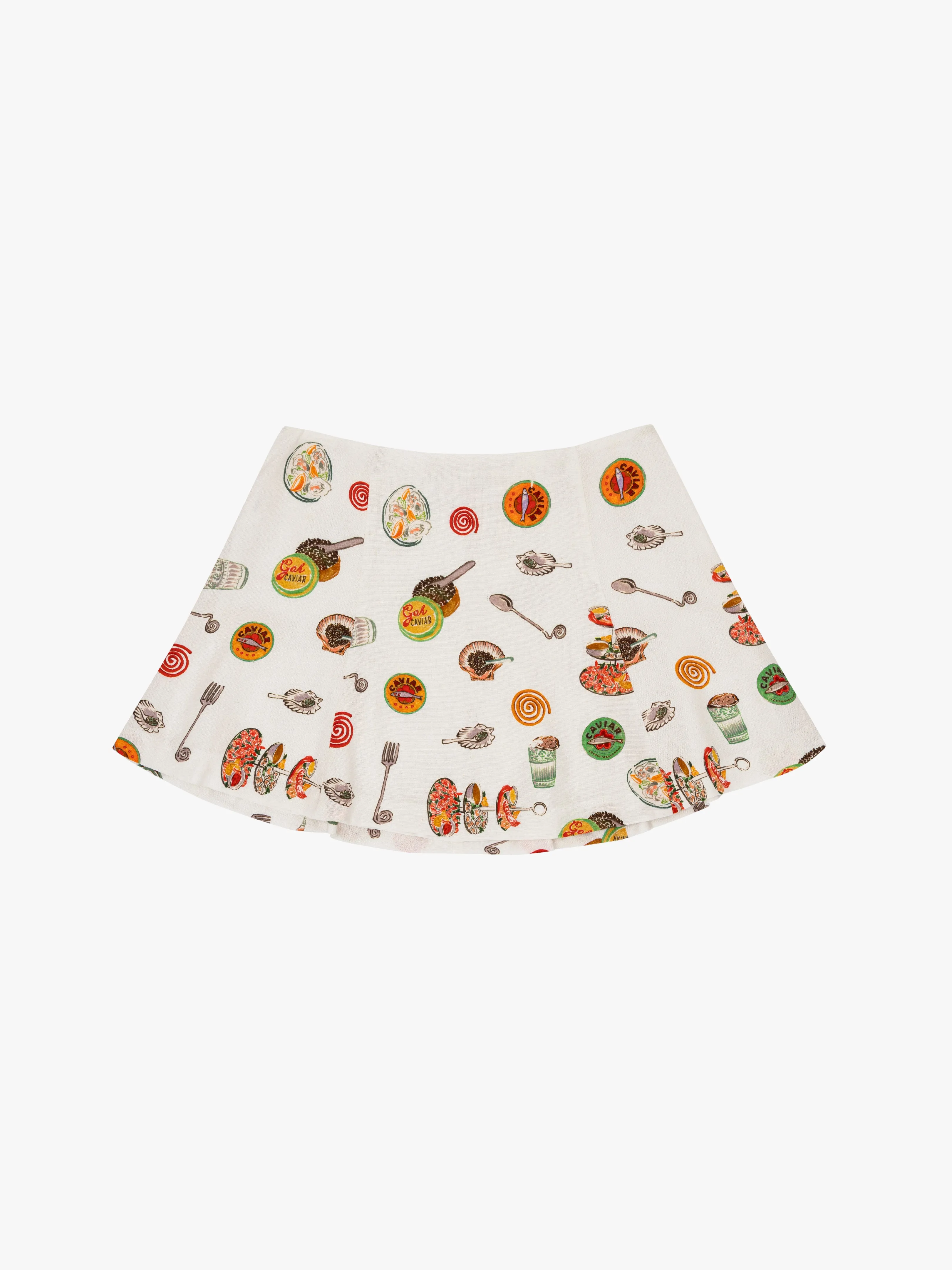 Star Skirt - Caviar Dreams White sold by Lisa Says Gah