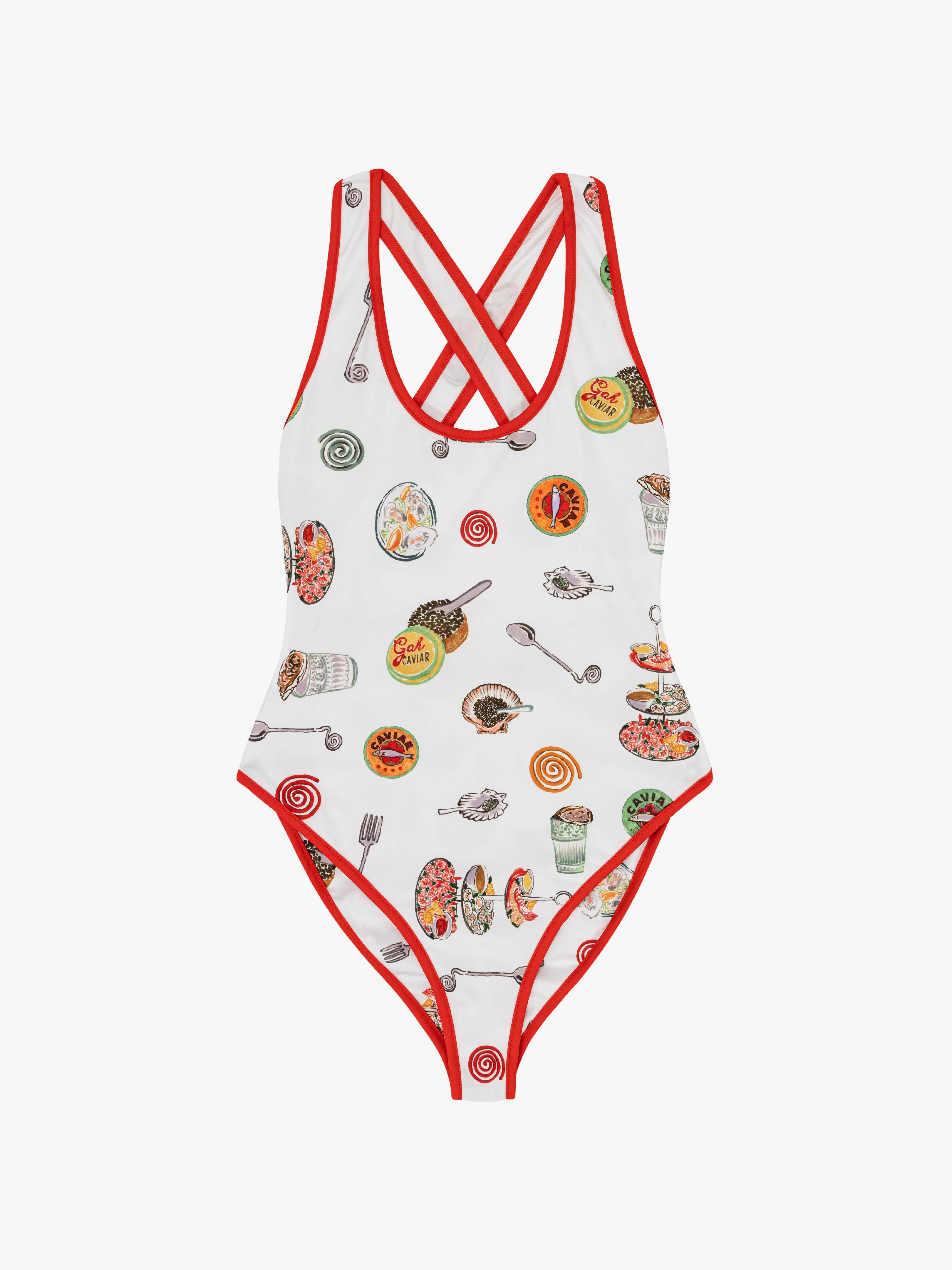 Bo One Piece - Caviar Dreams White sold by Lisa Says Gah product image thumbnail 2