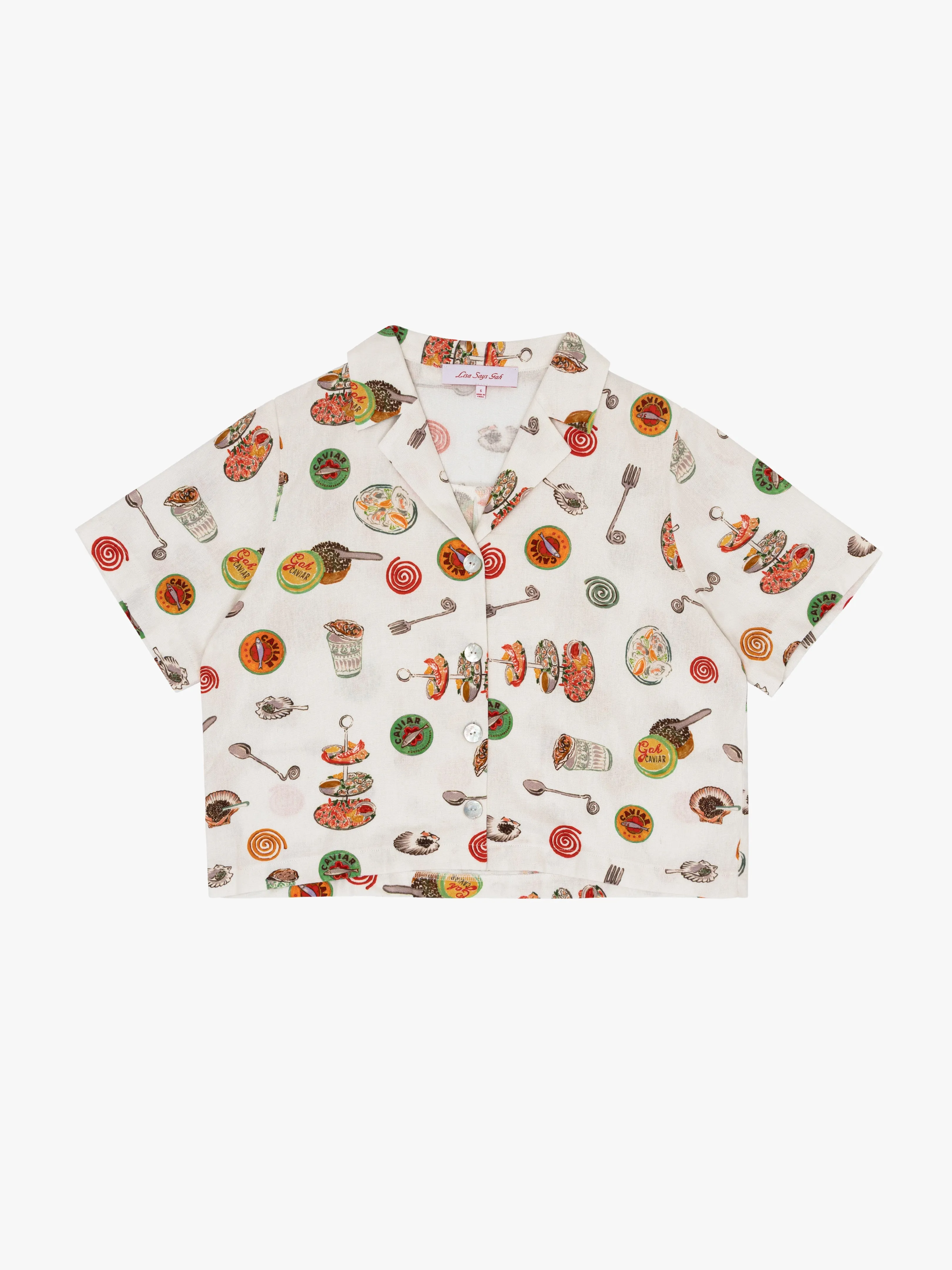 Nikki Top - Caviar Dreams White sold by Lisa Says Gah product image thumbnail 2