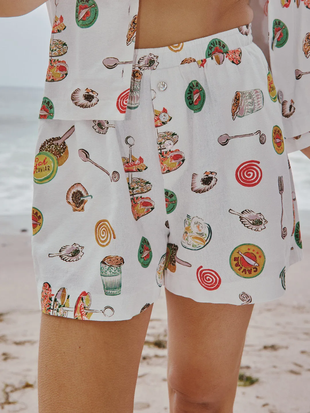 Kayla Short - Caviar Dreams White sold by Lisa Says Gah product image thumbnail 2