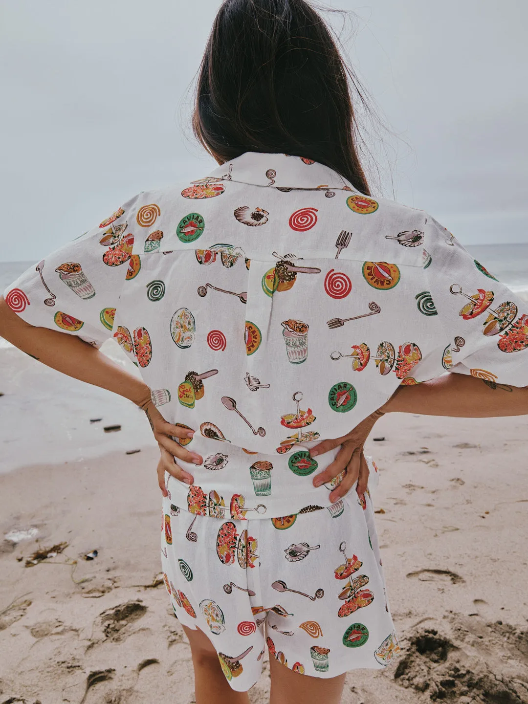 Kayla Short - Caviar Dreams White sold by Lisa Says Gah product image thumbnail 5