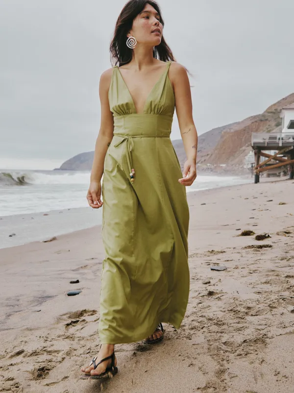 Marissa Dress - Olive sold by Lisa Says Gah