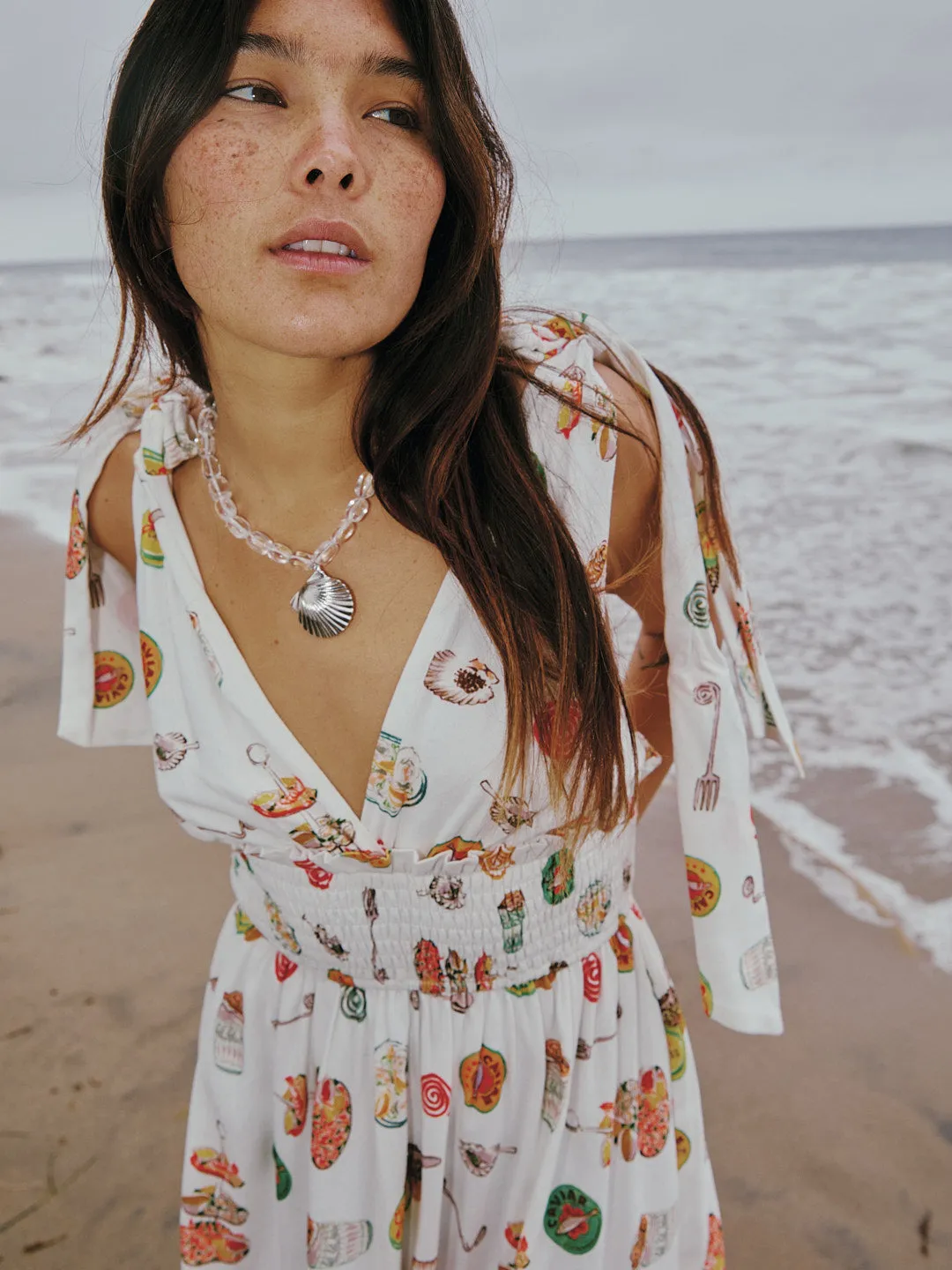 Monroe Dress - Caviar Dreams White sold by Lisa Says Gah product image thumbnail 5