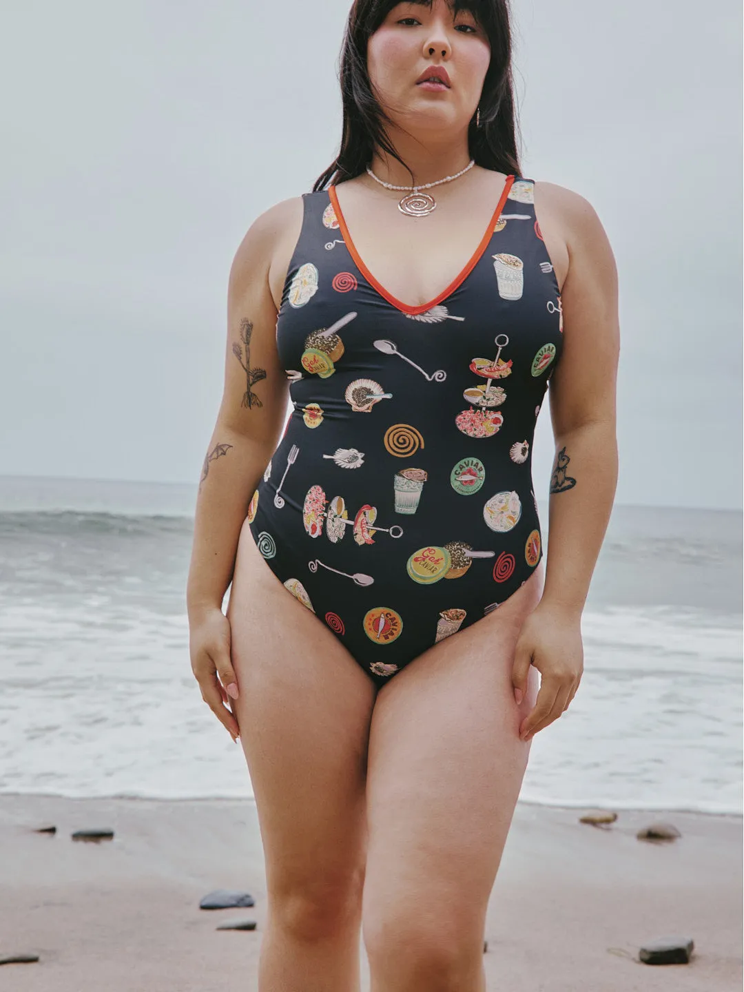 Gena One Piece - Caviar Dreams Black sold by Lisa Says Gah product image thumbnail 5