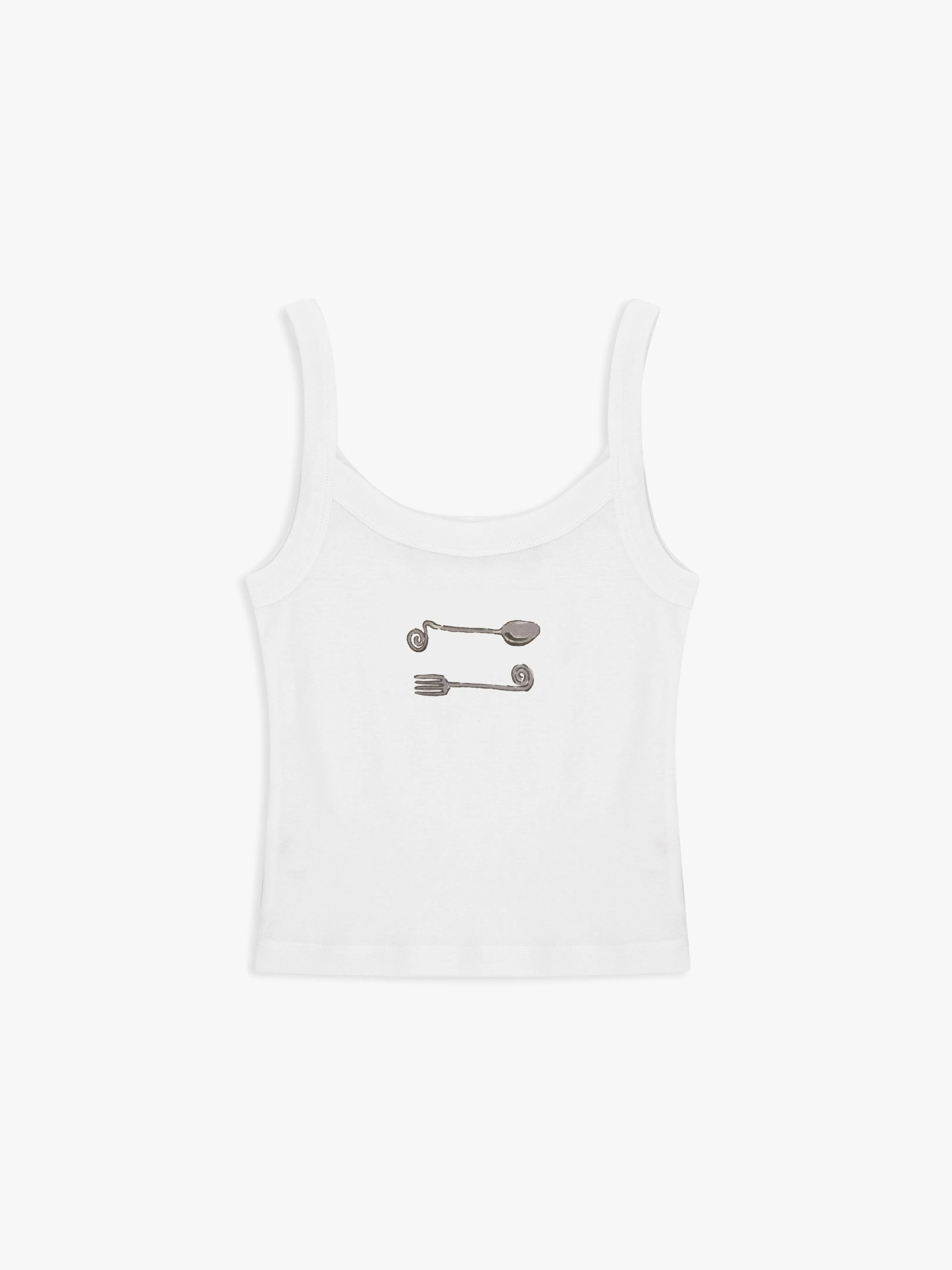 Harley Tank - Spiral Spoon and Fork sold by Lisa Says Gah product image thumbnail 2