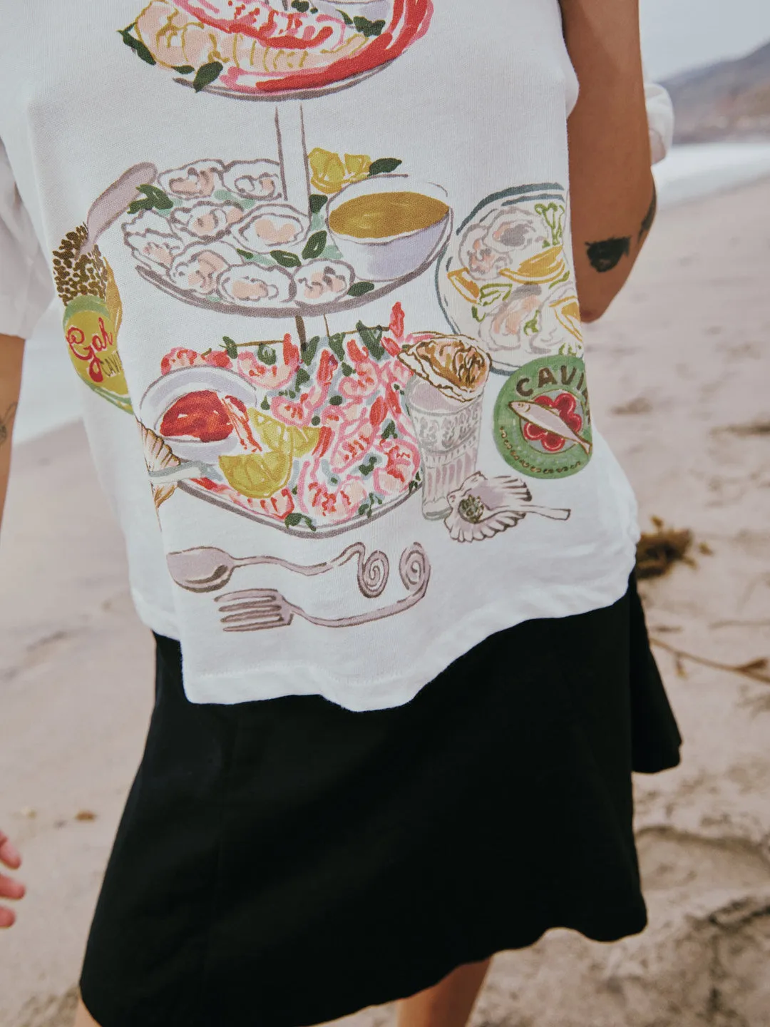 Charlie Tee - Oyster Tower sold by Lisa Says Gah product image thumbnail 2