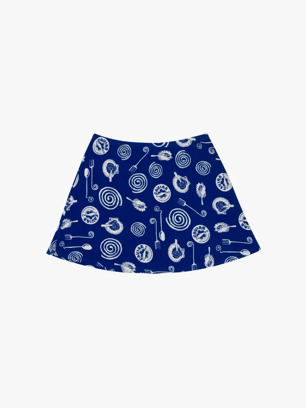 Darcy Skort - Caviar Dreams Blue sold by Lisa Says Gah