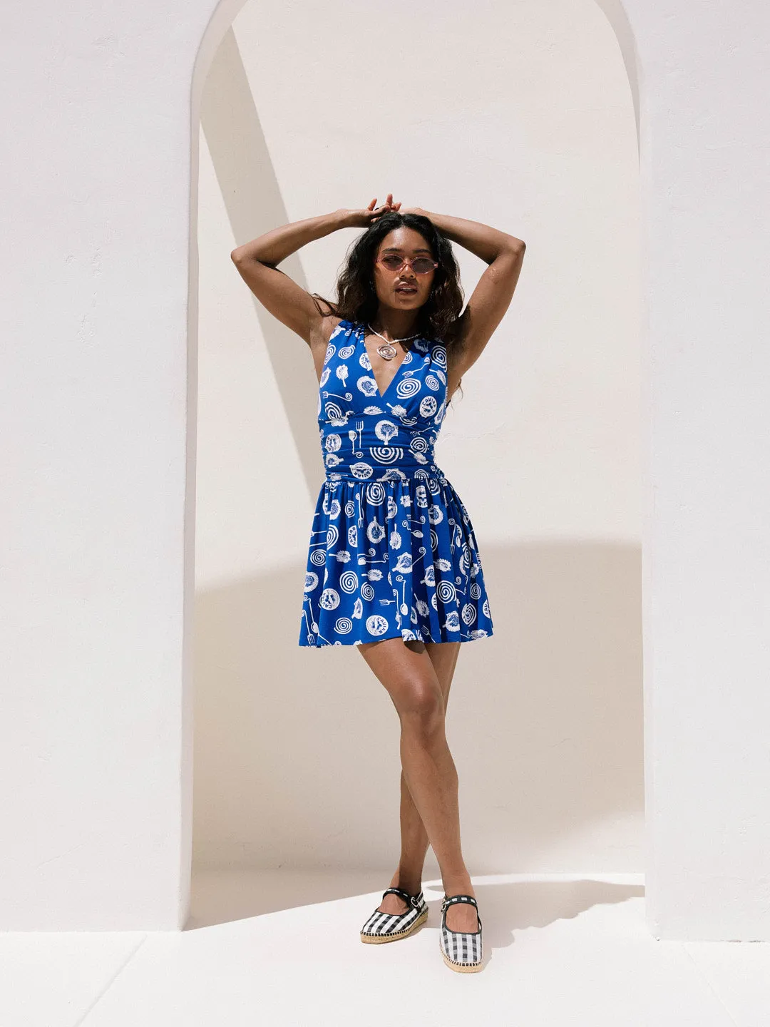 Mila Dress - Caviar Dreams Blue sold by Lisa Says Gah product image thumbnail 3