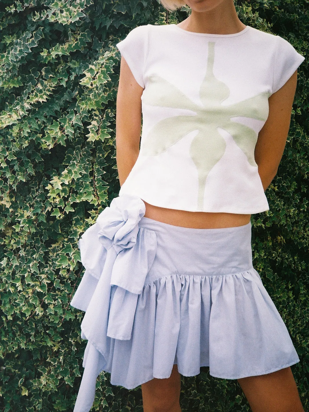 Willow Mini Skirt - Ocean sold by Lisa Says Gah product image thumbnail 3