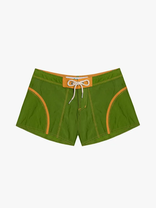 Made Some Short Shorts - Green & Yellow sold by Lisa Says Gah
