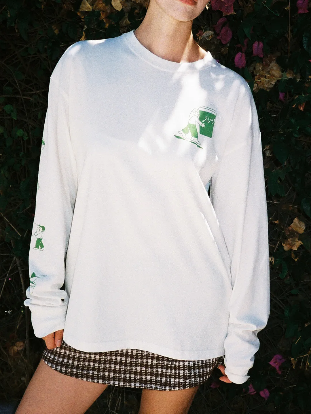 Matcha Moments Tee - Ecru sold by Lisa Says Gah product image thumbnail 2