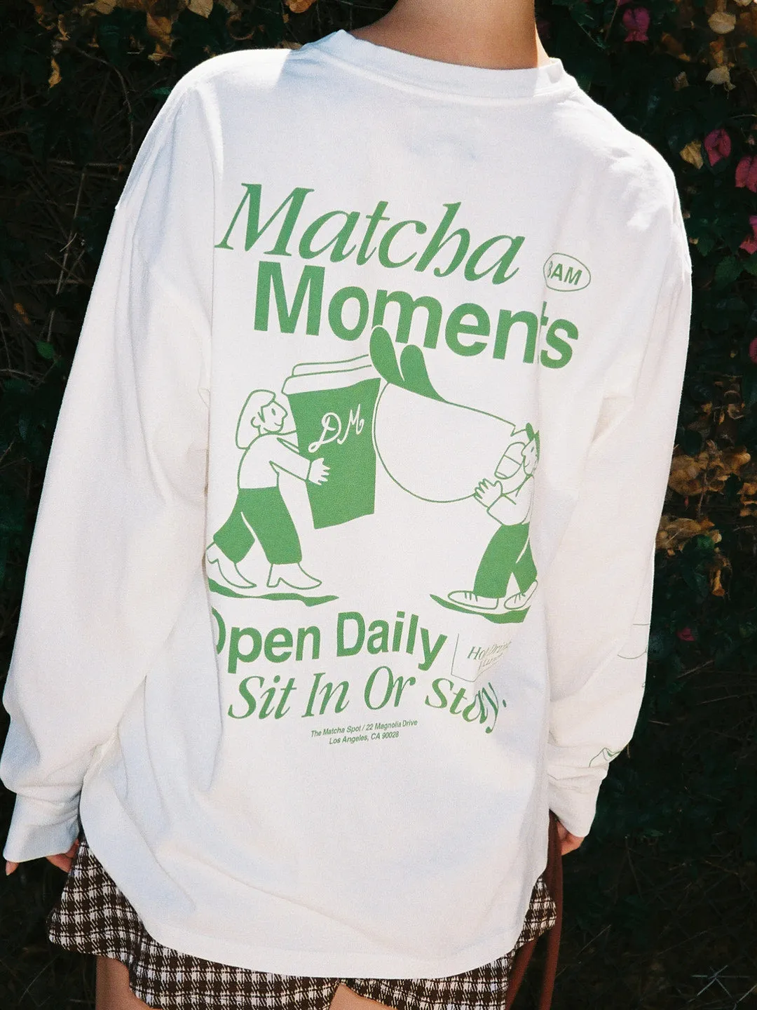 Matcha Moments Tee - Ecru sold by Lisa Says Gah