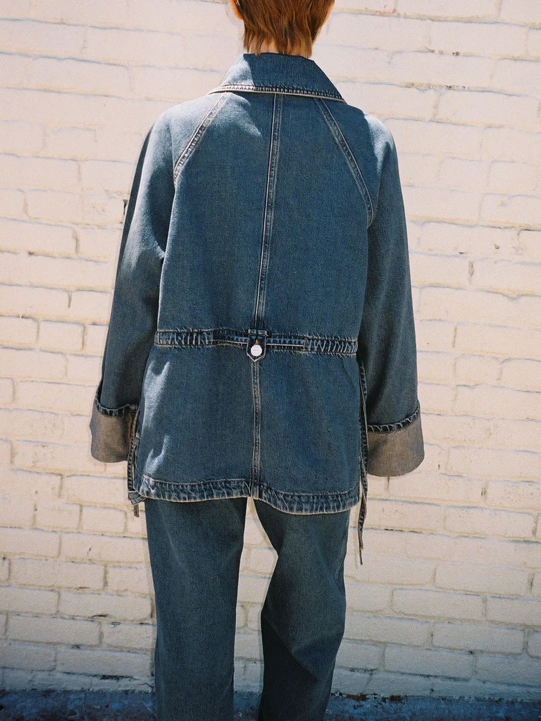 Emilie Workwear Jacket - Dusty Wash sold by Lisa Says Gah product image thumbnail 3